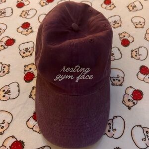 Women gym cap GYM RESTED FACE